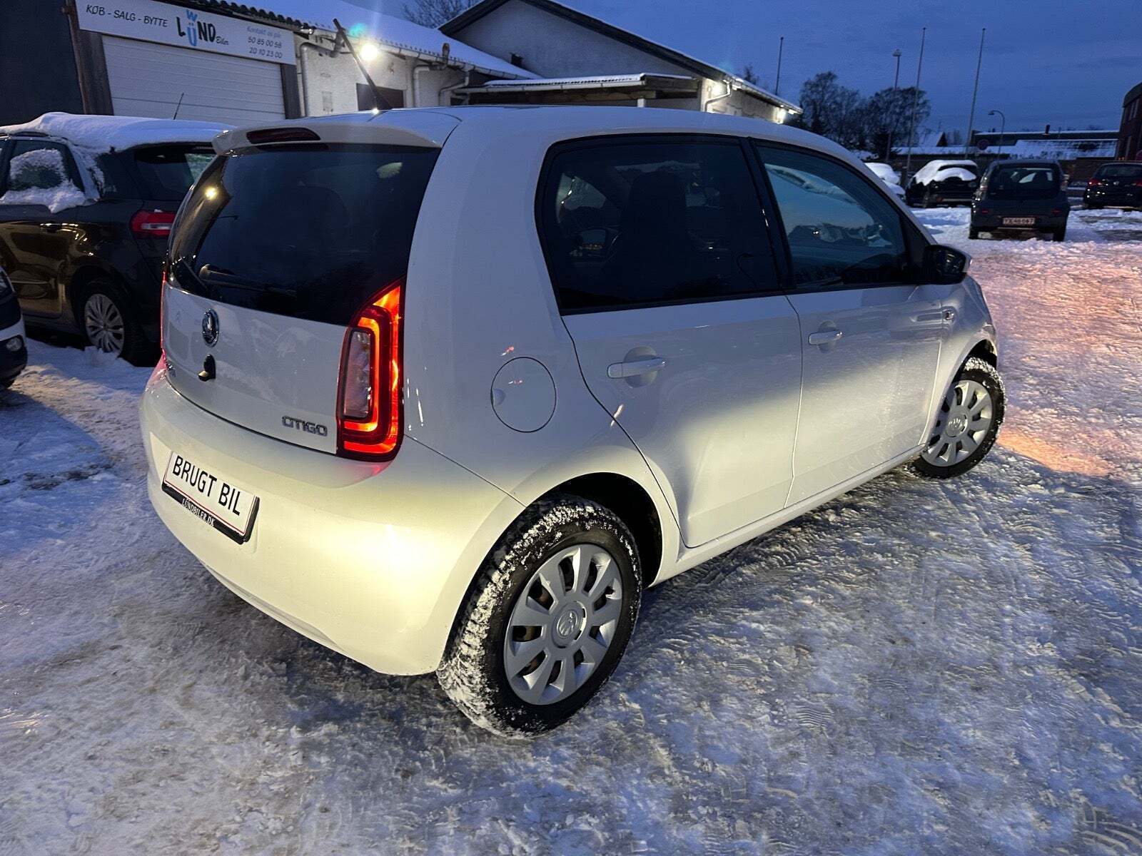 Hvid Skoda Citigo fra 2019
