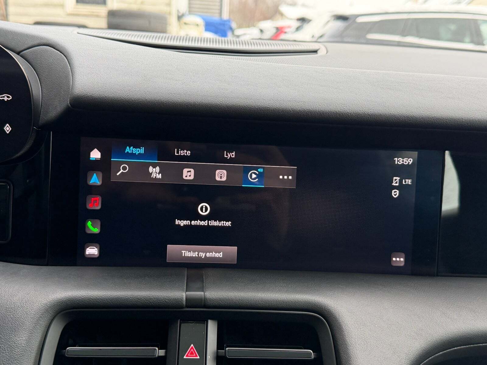 Grå Porsche Taycan 4S fra 2020