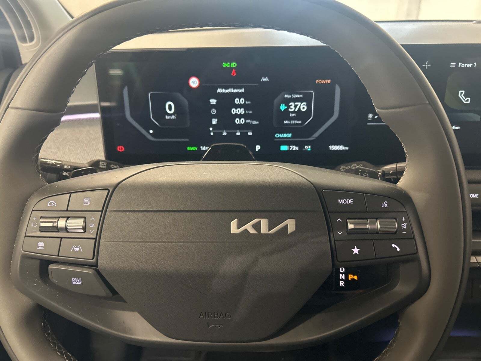 Grå Kia EV3 fra 2025