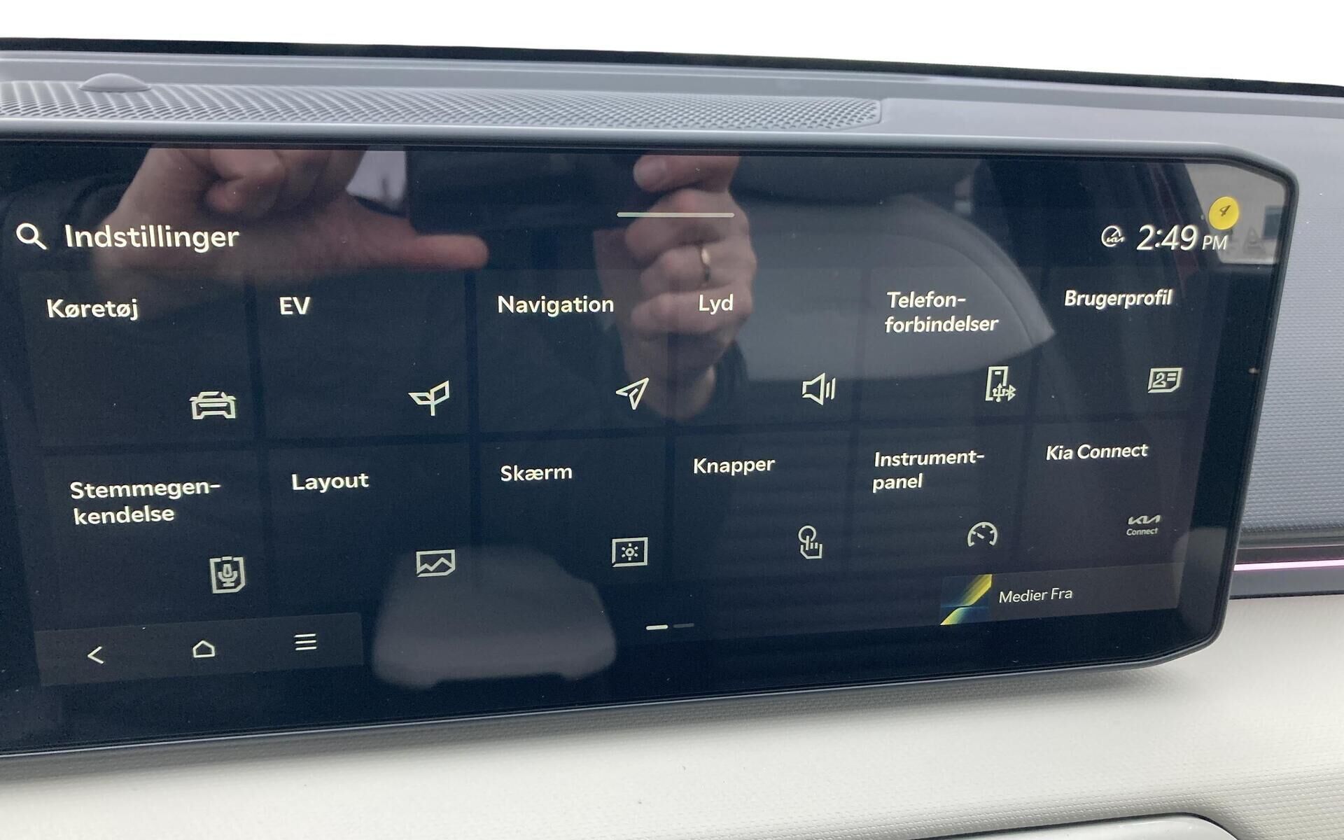 Rød Kia EV4 fra 2026