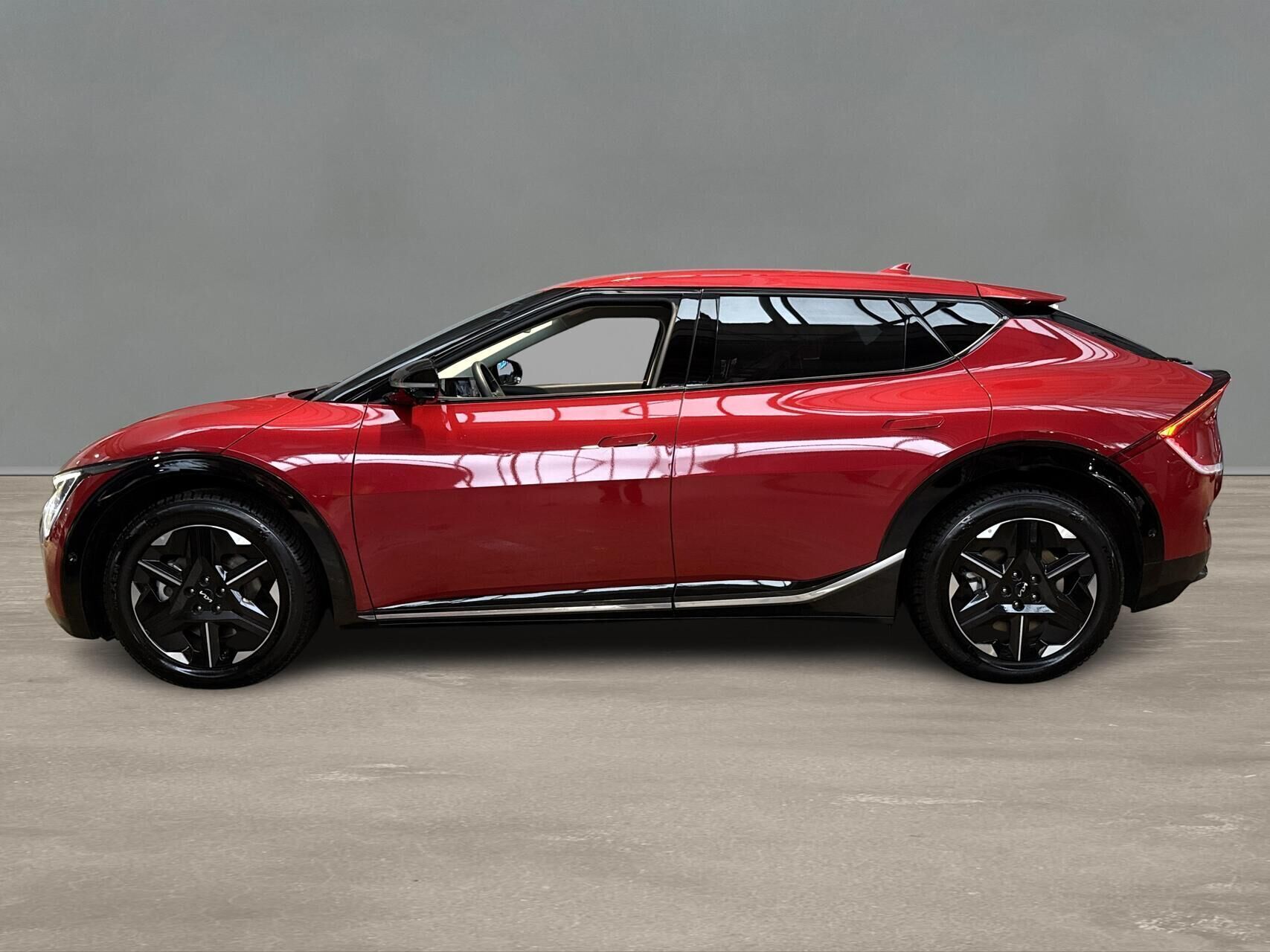 Rød Kia EV6 fra 2025