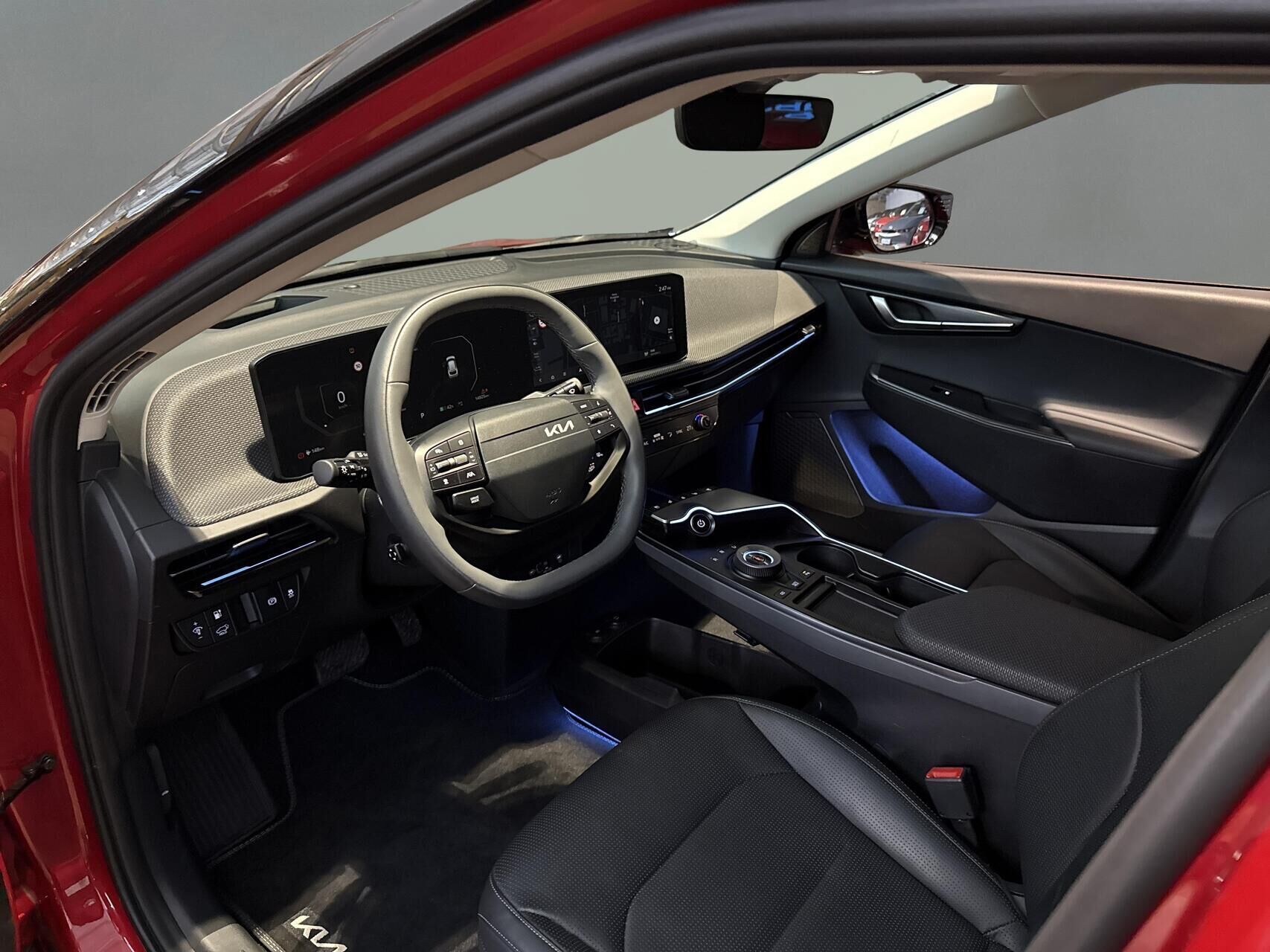 Rød Kia EV6 fra 2025