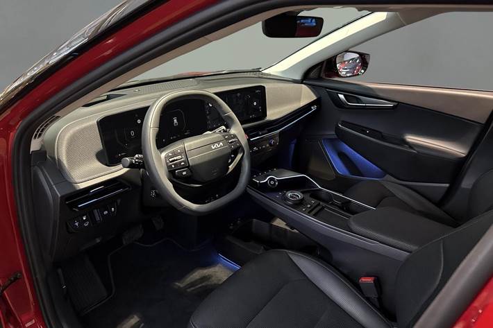 Rød Kia EV6 fra 2025