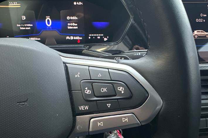 Blå VW T-Cross fra 2023