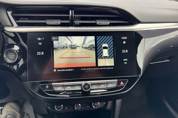 Rød Opel Corsa-e fra 2023