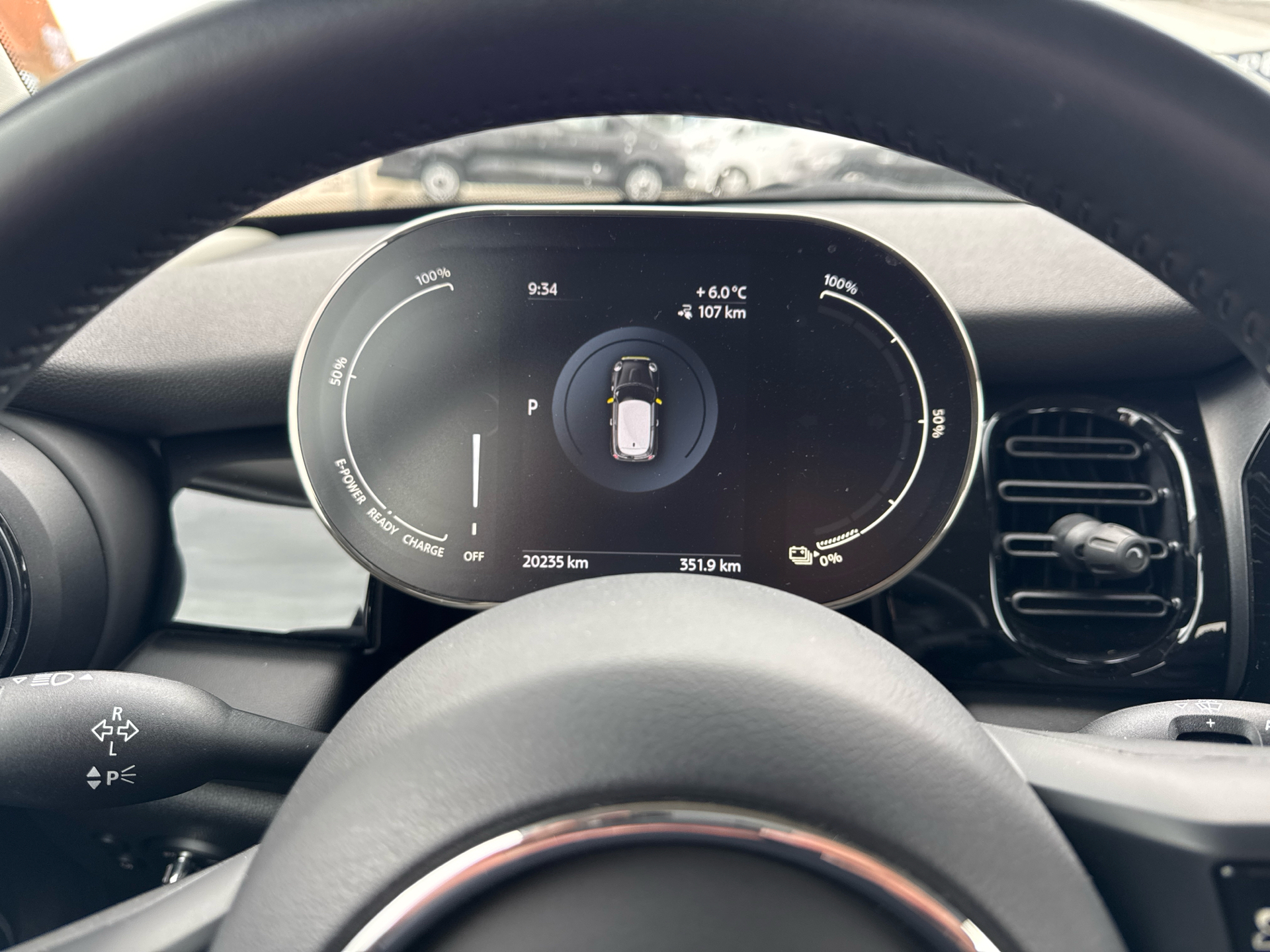 Grøn Mini Cooper fra 2021