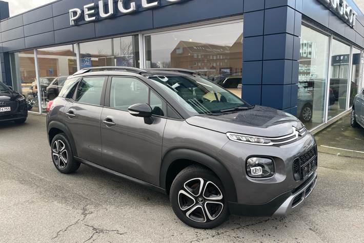 Grå Citroën C3 Aircross fra 2020 set udefra