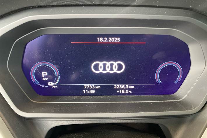 Hvid Audi Q4 fra 2022