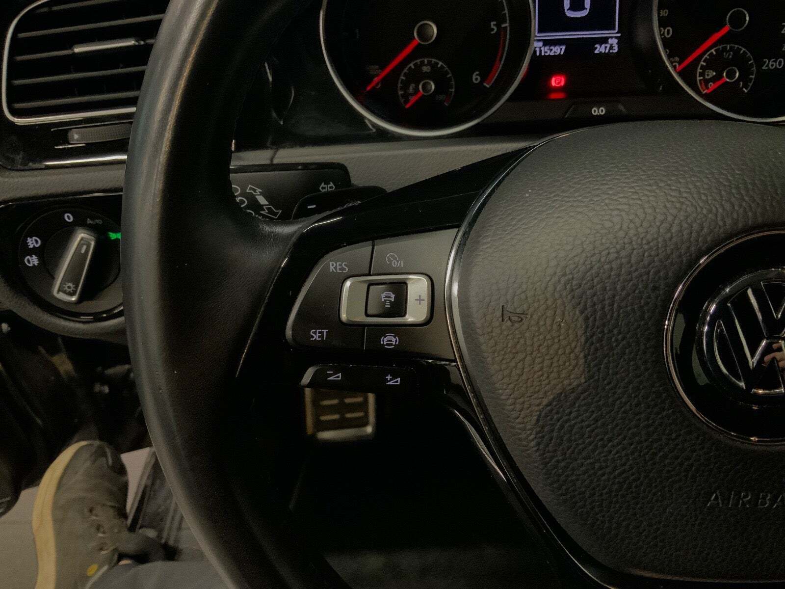 Sort VW Golf VII fra 2019