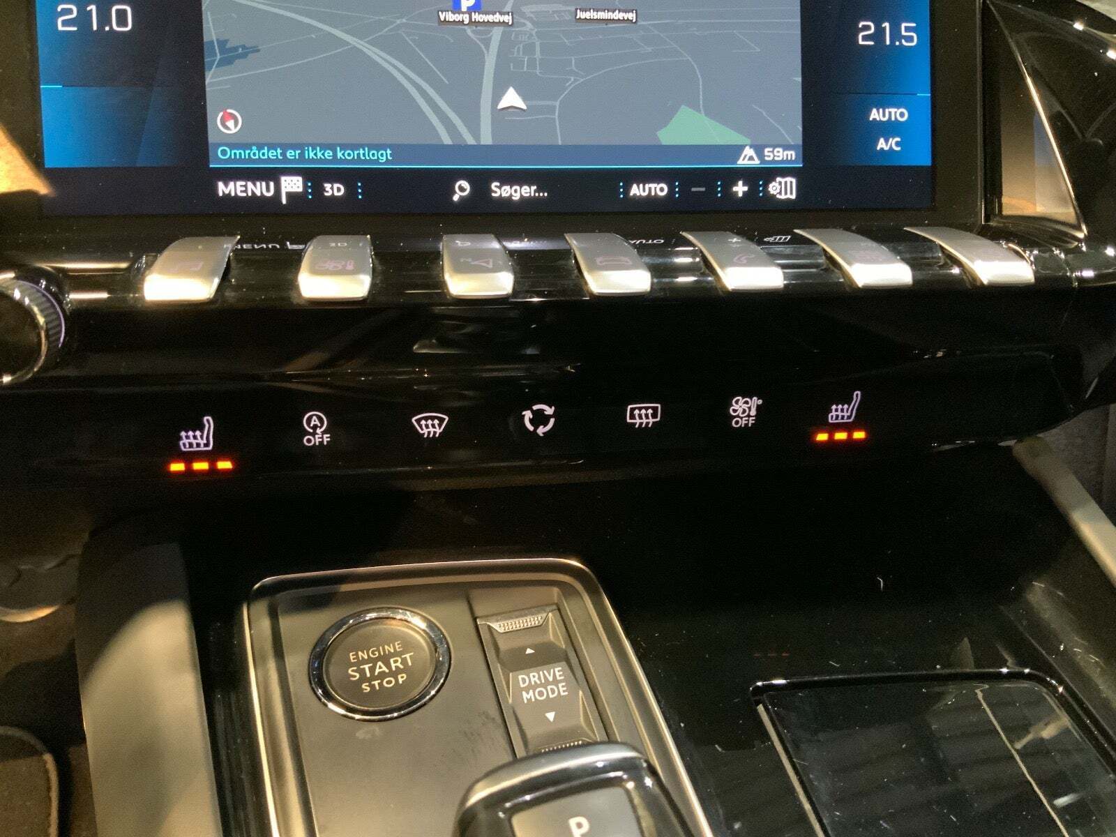 Grøn Peugeot 508 fra 2018