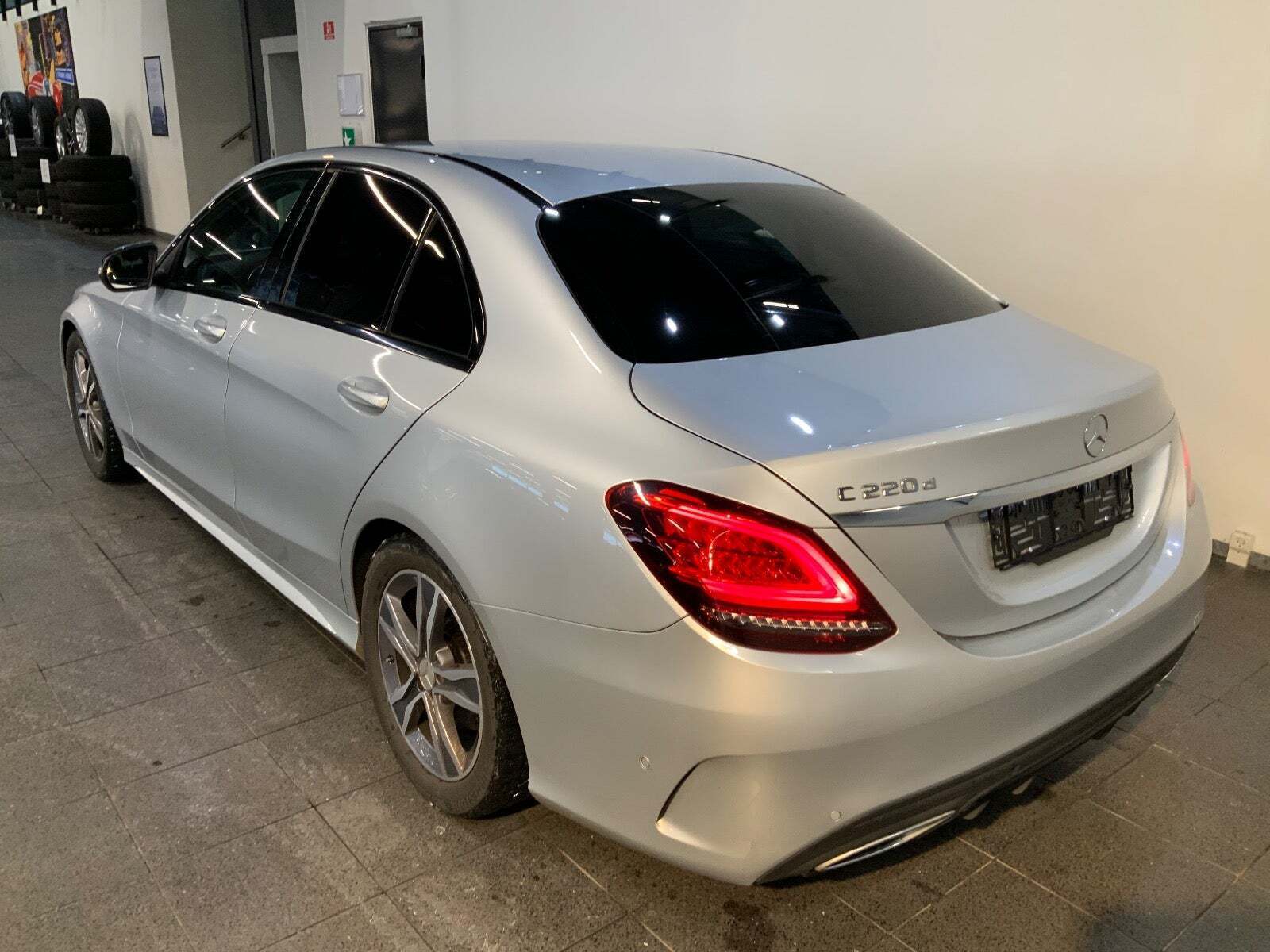 Mercedes C220 d 2,0 AMG Line aut.