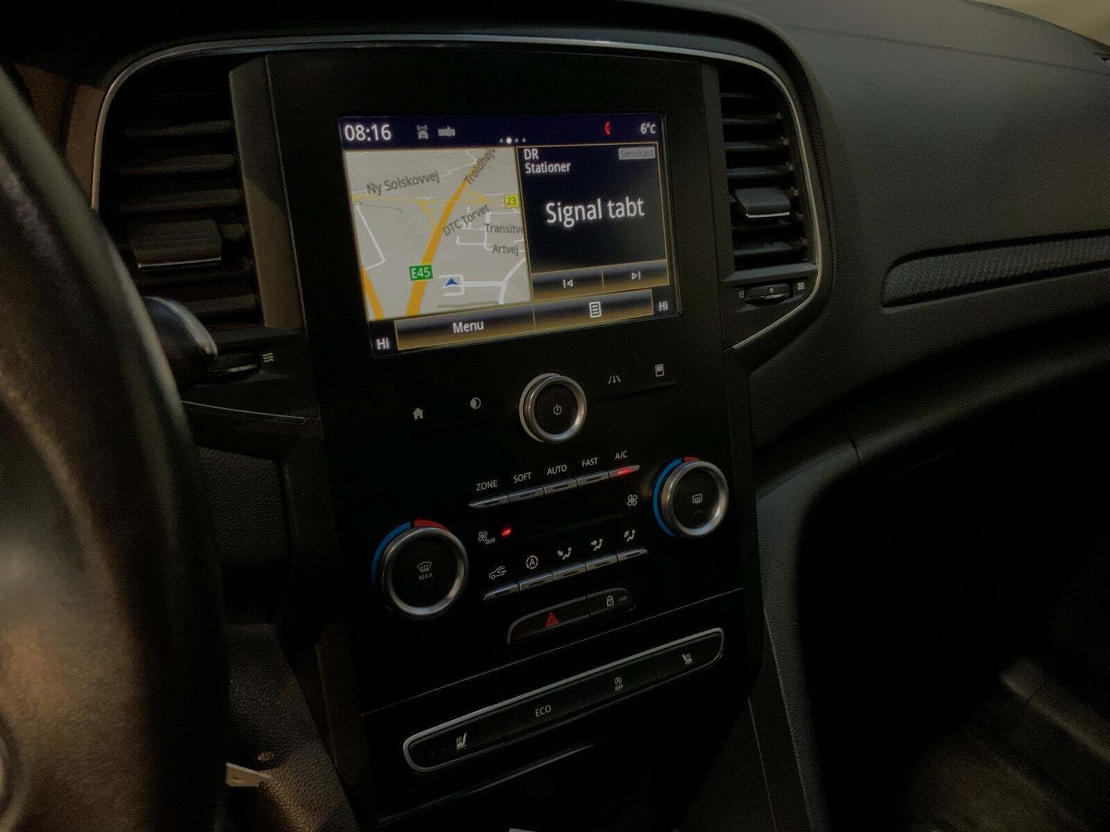 Brun Renault Megane IV fra 2017