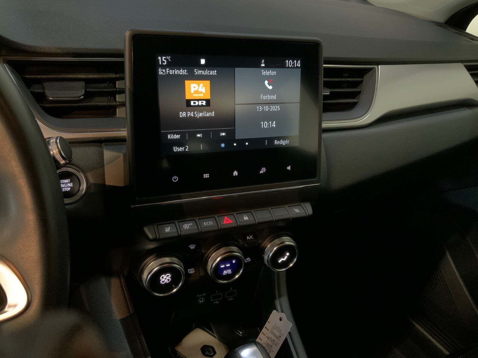 Sort Renault Captur fra 2020