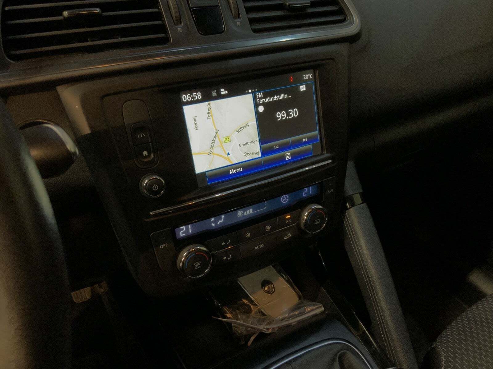 Grå Renault Kadjar fra 2018