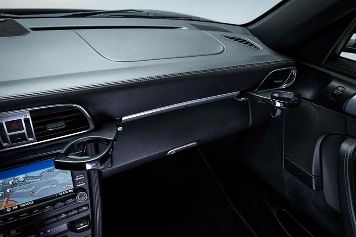 Sort Porsche 911 Carrera 4S fra 2009