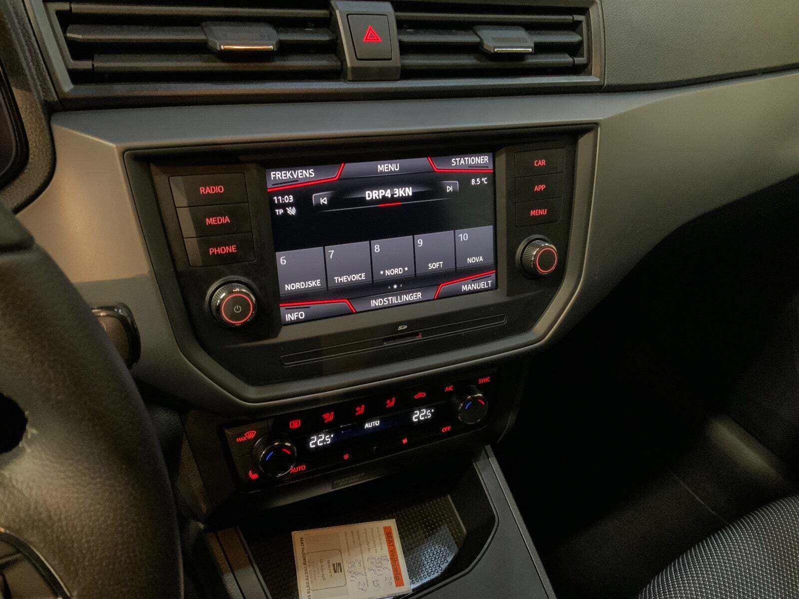 Sort Seat Ibiza fra 2020