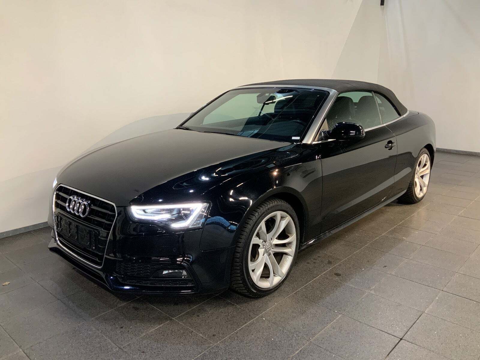 Sort Audi A5 fra 2017