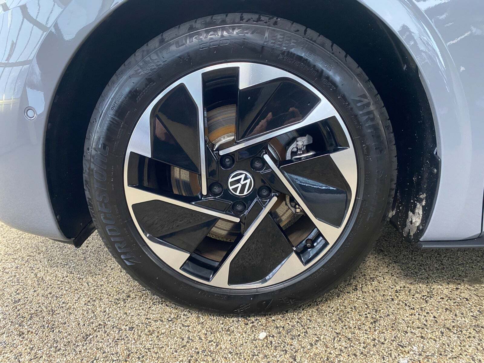 Grå VW ID.3 fra 2022