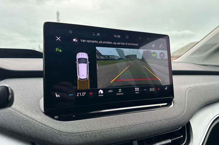 Sort Skoda Enyaq fra 2021