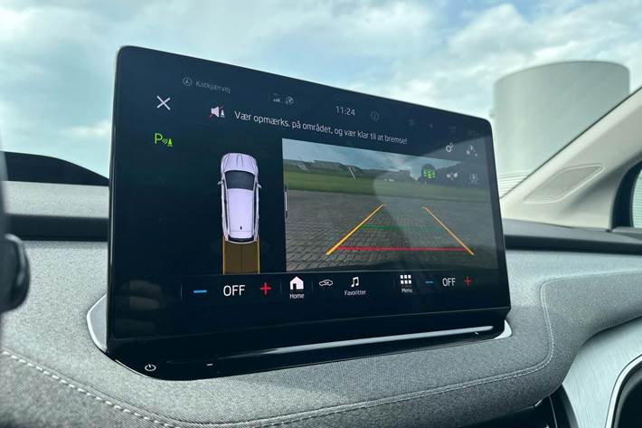 Sort Skoda Enyaq fra 2022