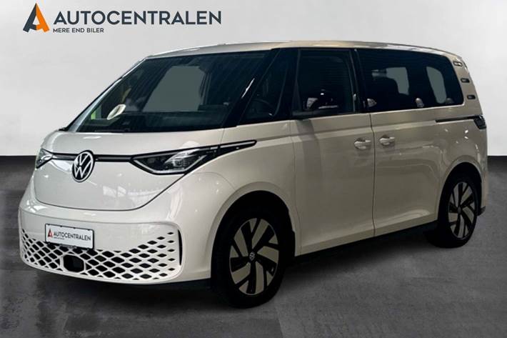 Hvid VW ID.Buzz fra 2023 set udefra