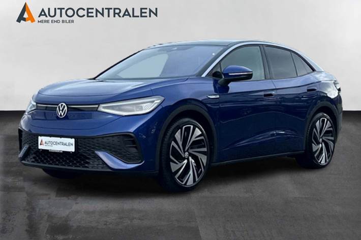 Blå VW ID.5 fra 2023 set udefra