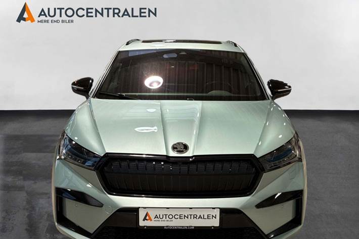 Grøn Skoda Enyaq fra 2022