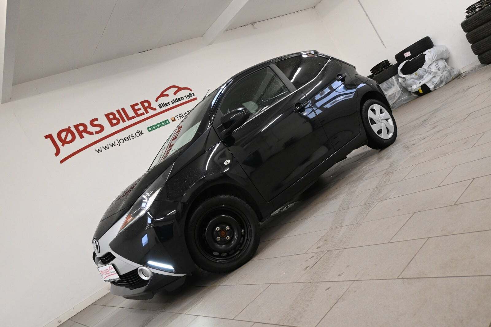 Sort Toyota Aygo fra 2017