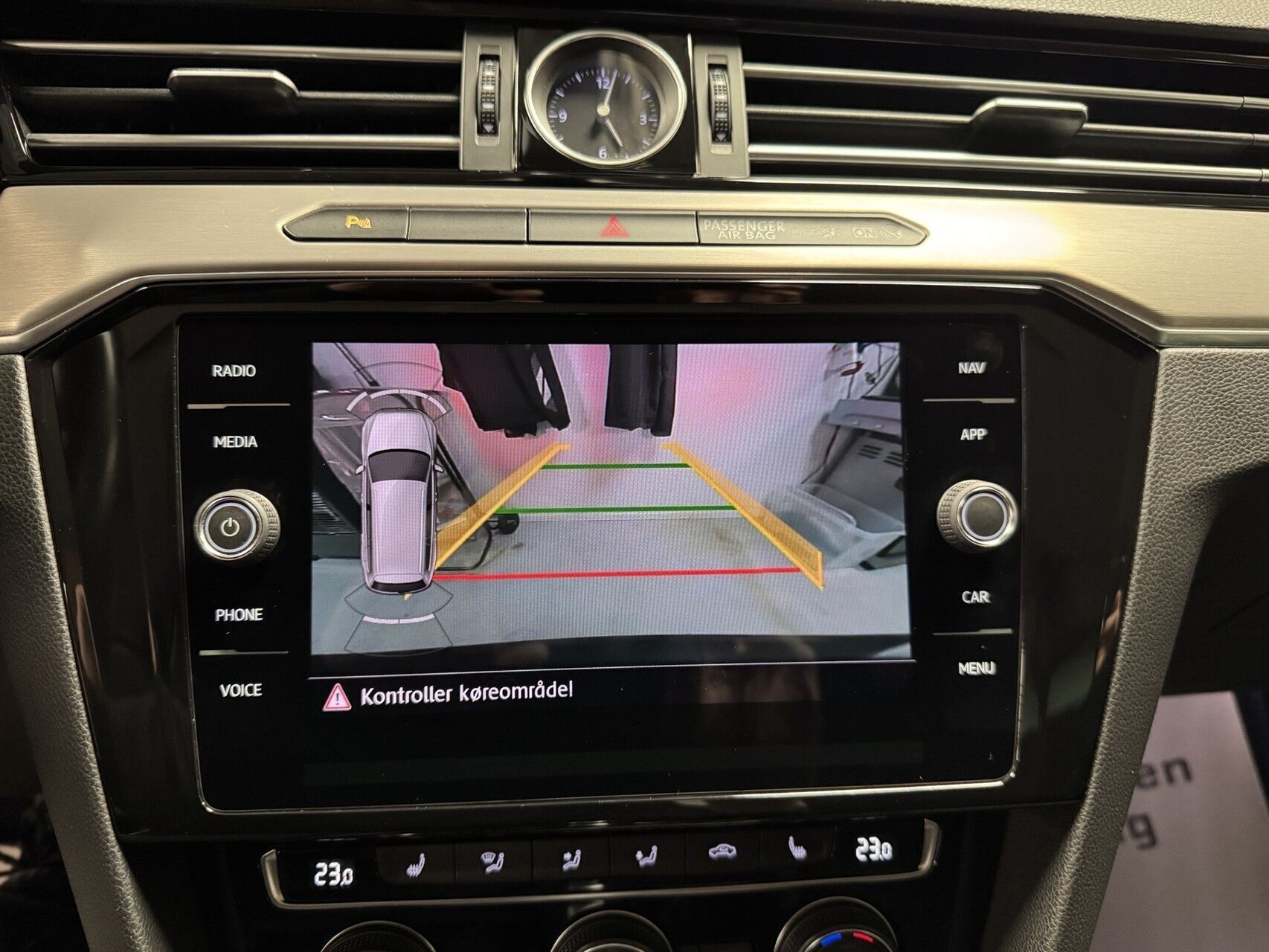 Brun VW Passat fra 2019