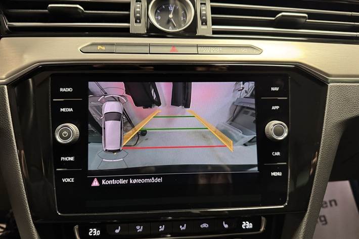 Brun VW Passat fra 2019