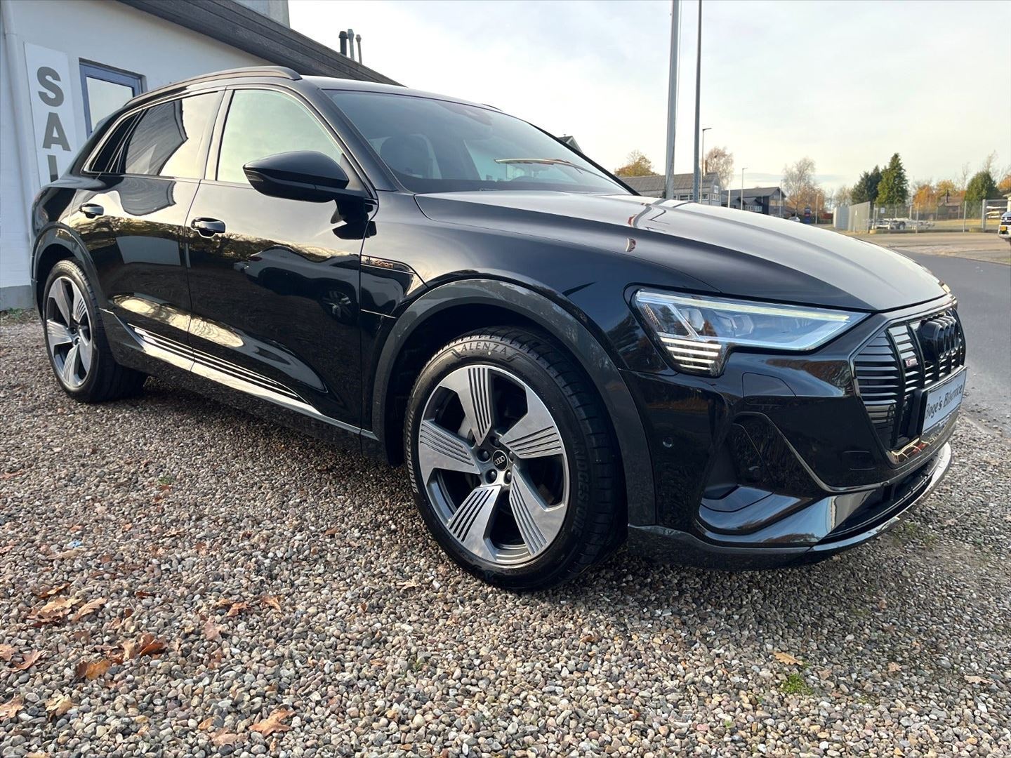 Sort Audi e-tron S fra 2023