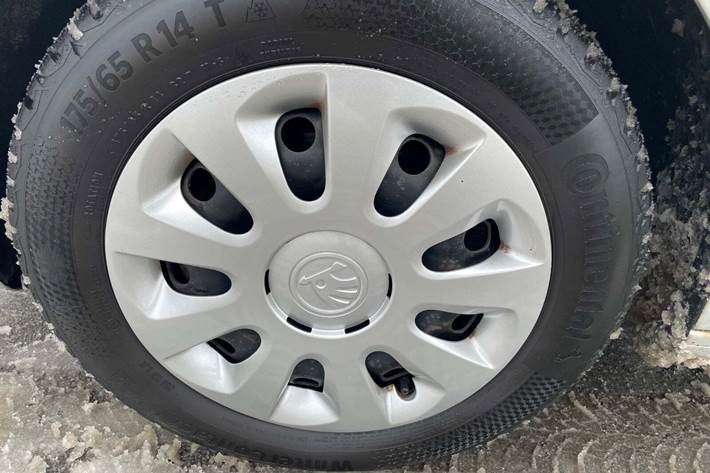 Sølv Skoda Citigo fra 2015