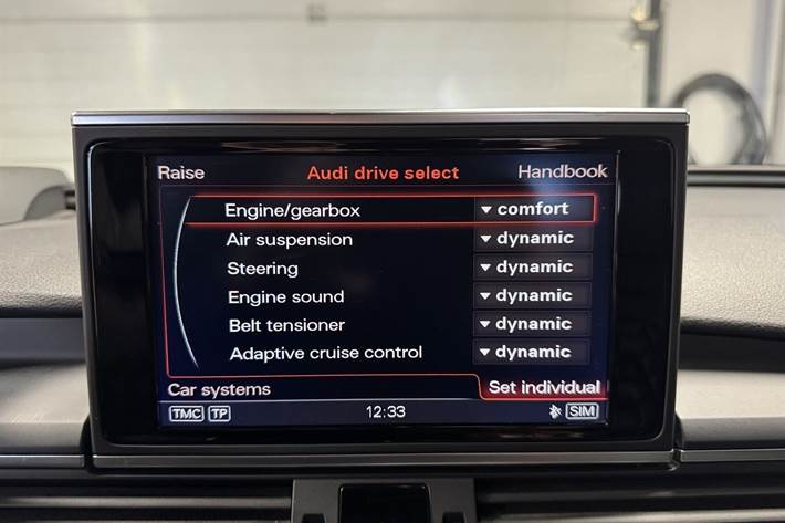 Sort Audi A6 fra 2014