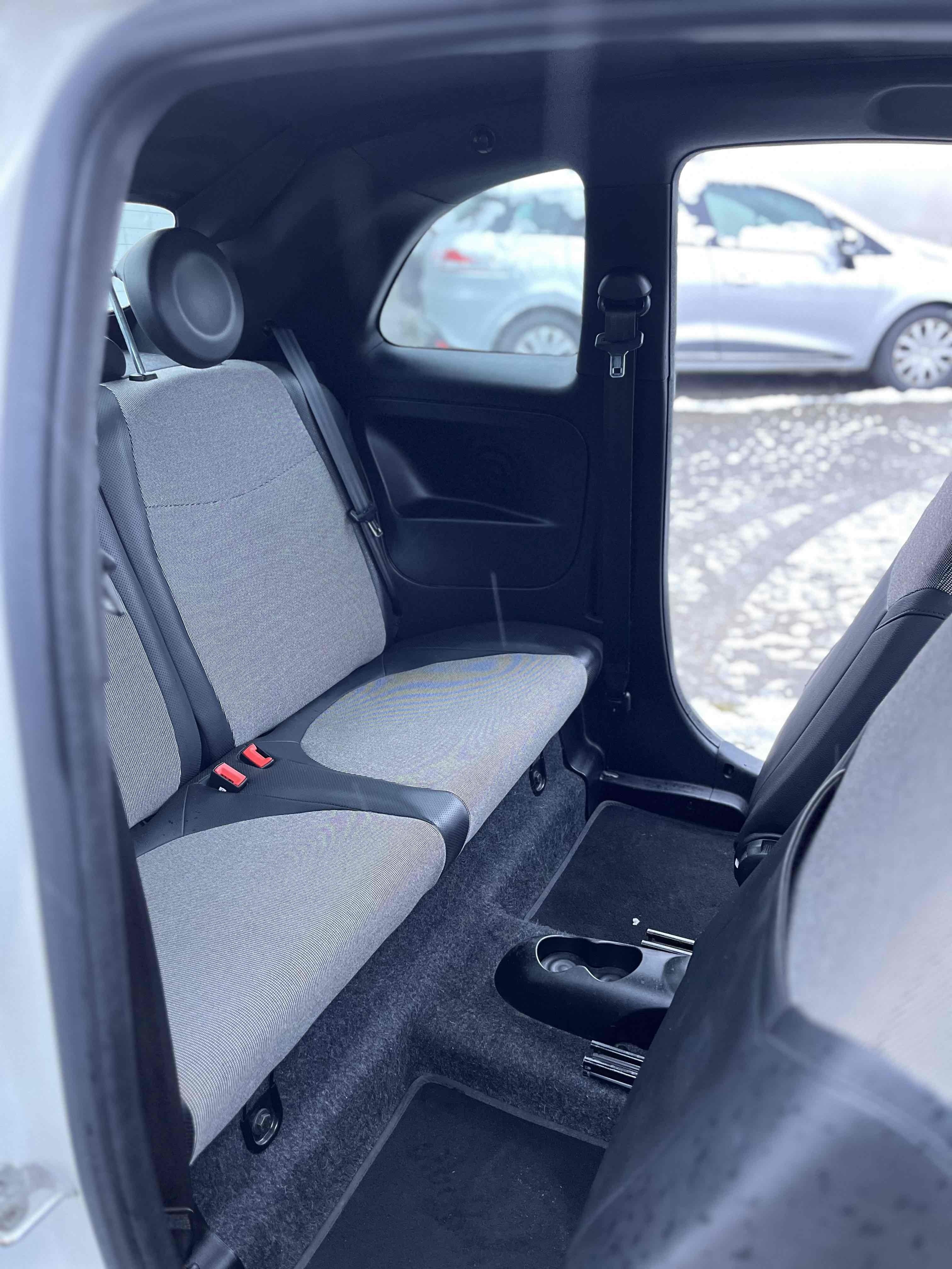 Hvid Fiat 500 fra 2012