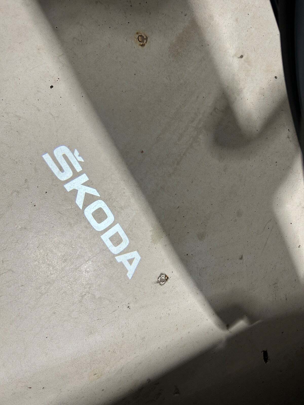 Blå Skoda Octavia fra 2021