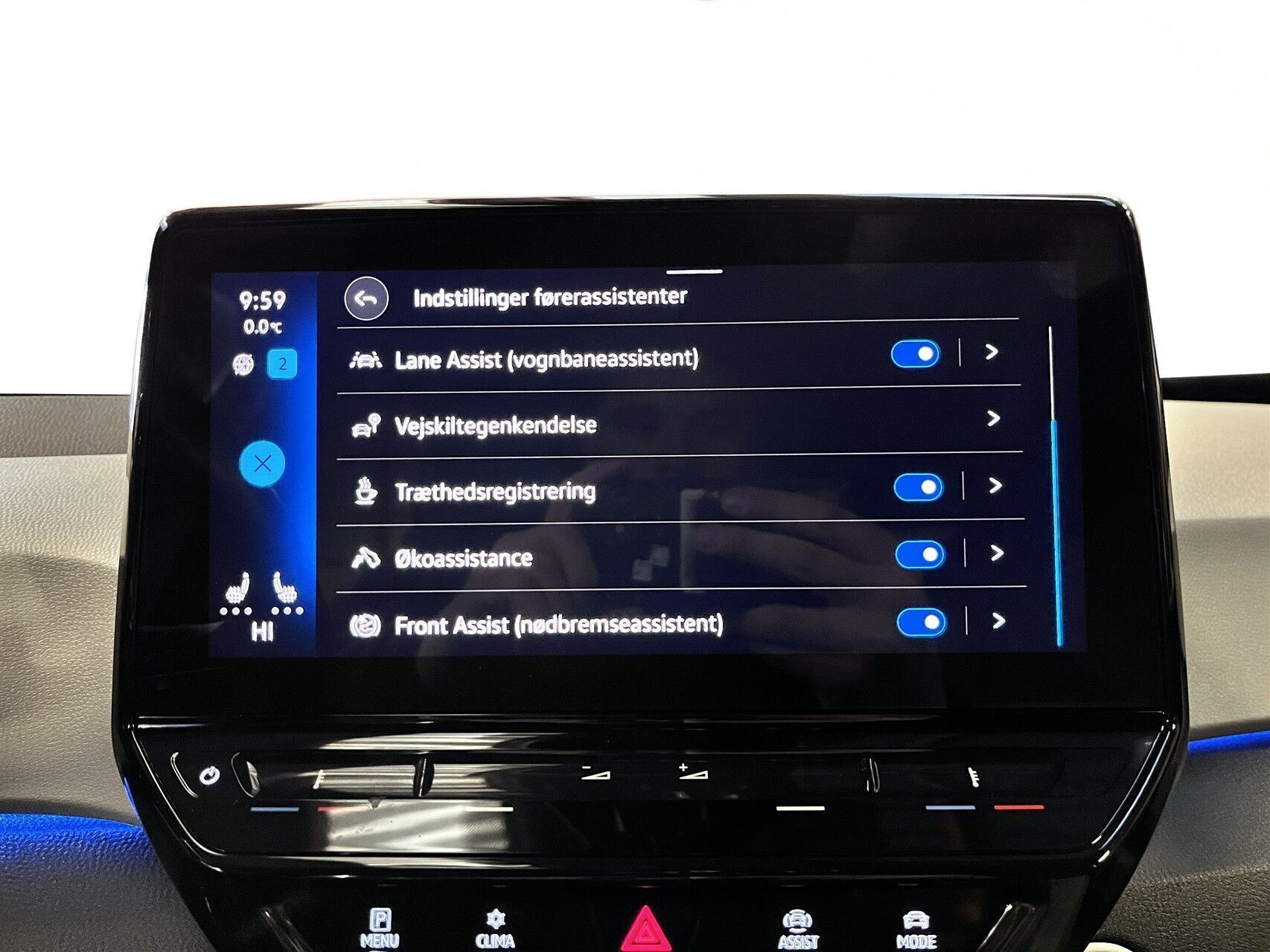 Grå VW ID.3 fra 2022