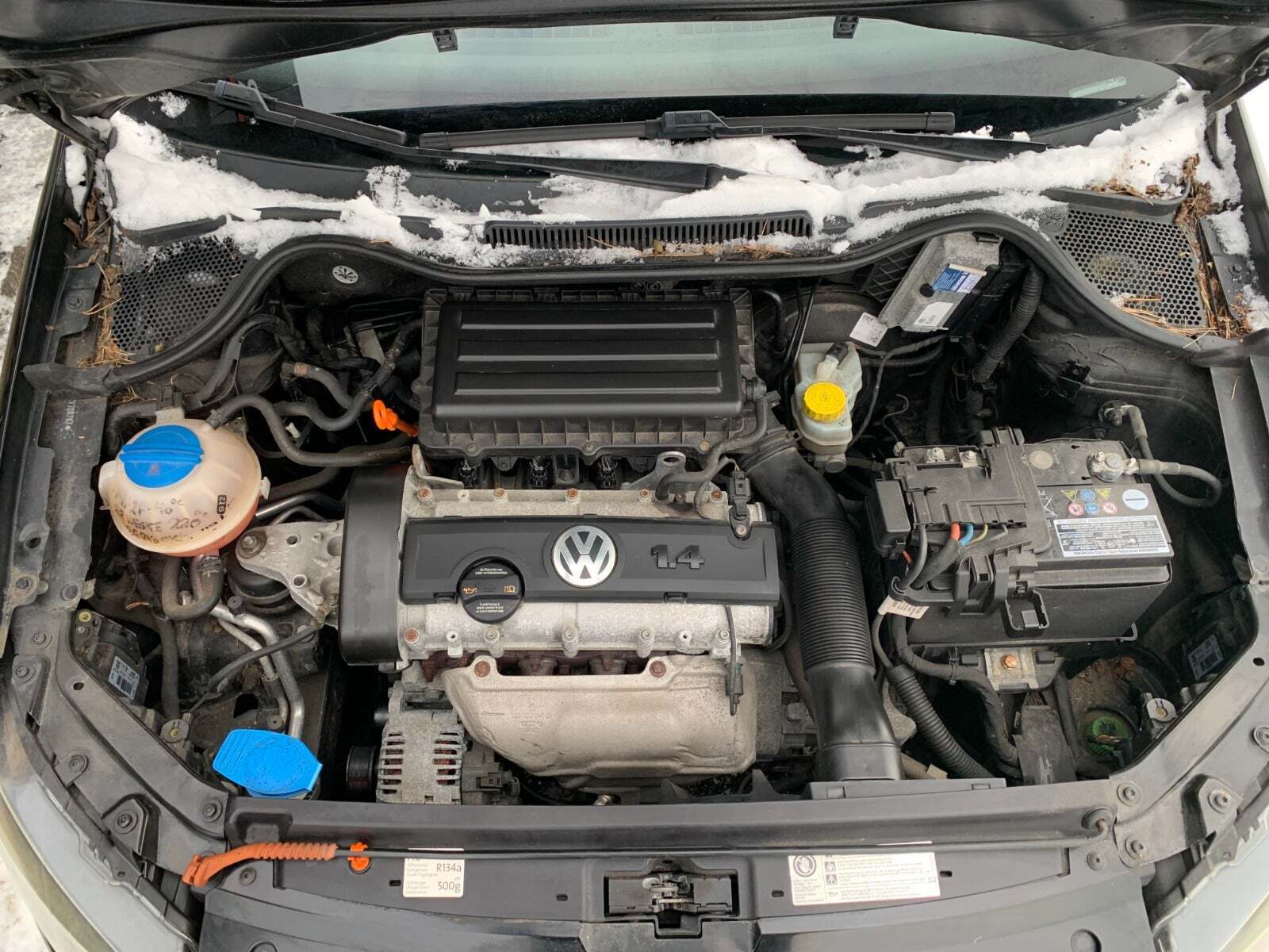 Sort VW Polo fra 2012