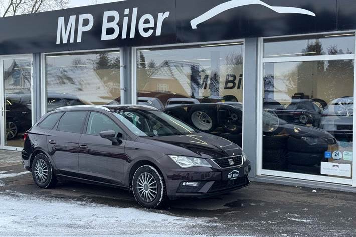 Rød Seat Leon fra 2018