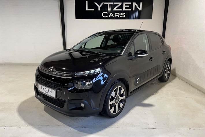 Sort Citroën C3 fra 2019 set udefra