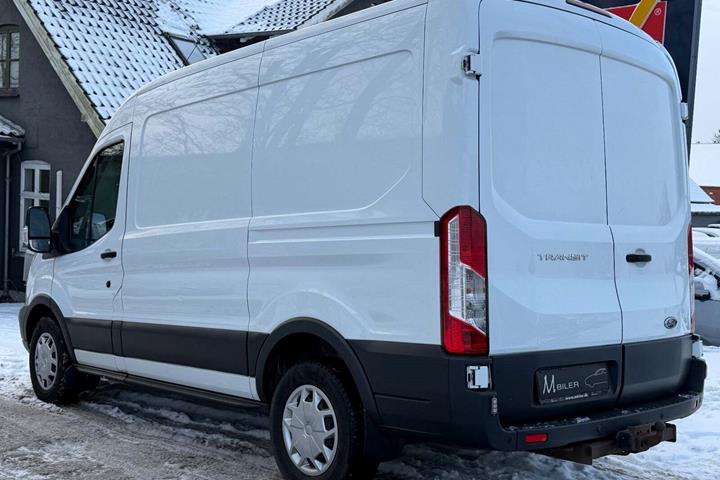 Hvid Ford Transit 350 L2 Van fra 2019