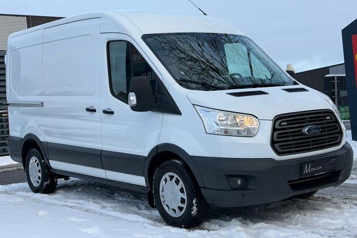 Hvid Ford Transit 350 L2 Van fra 2019
