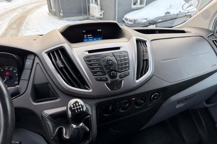 Hvid Ford Transit 350 L2 Van fra 2019