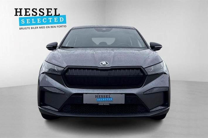 Grå Skoda Enyaq fra 2024