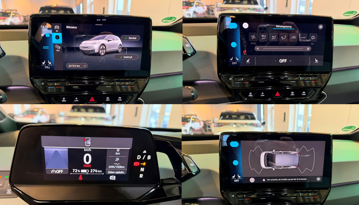 Grå VW ID.3 fra 2023