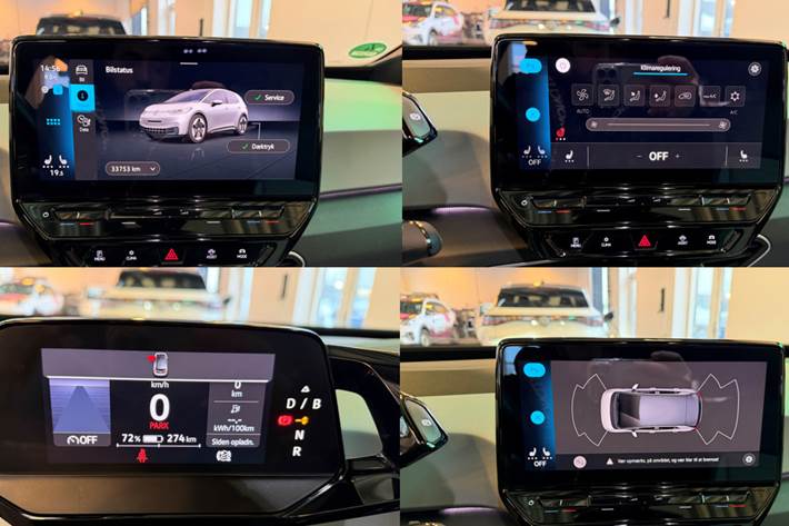 Grå VW ID.3 fra 2023