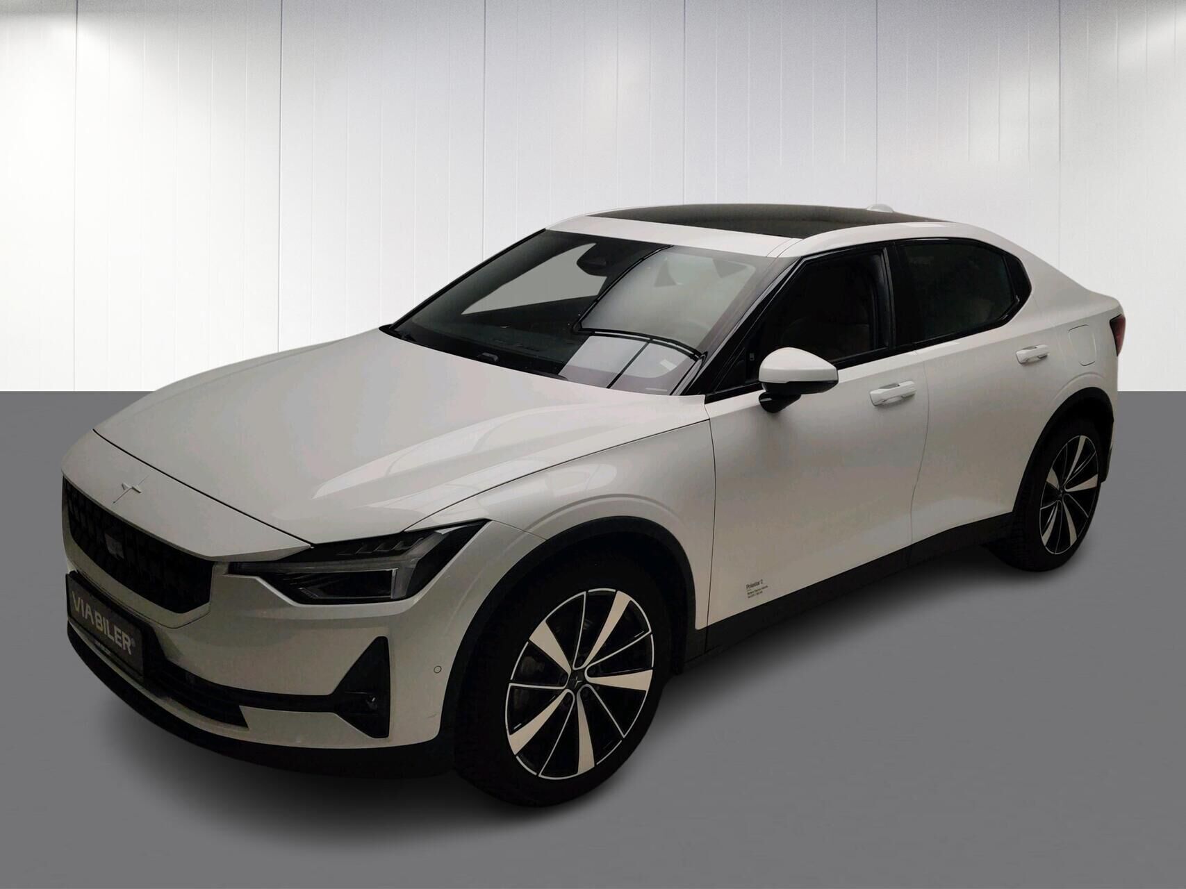 Hvid Polestar 2 fra 2023
