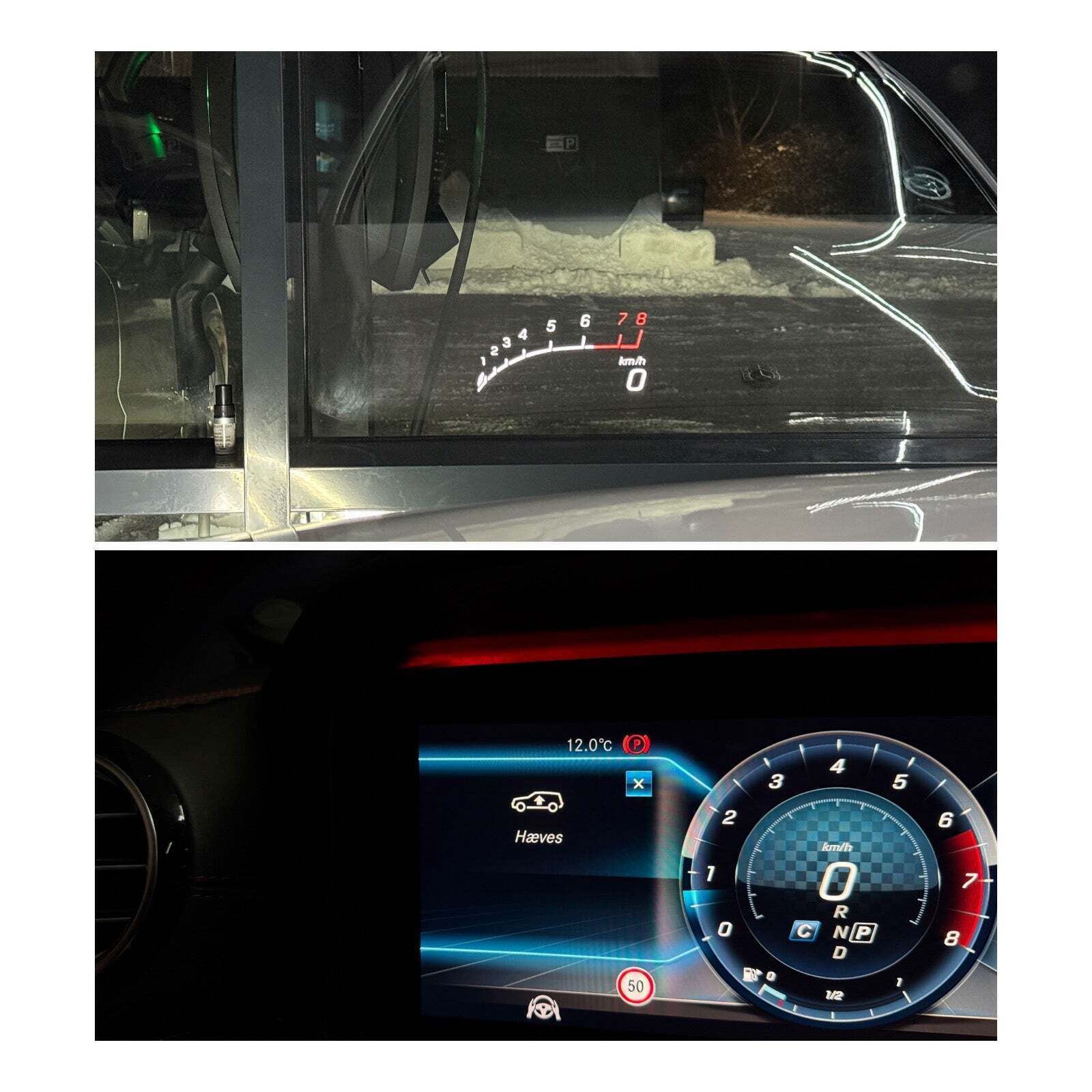 Hvid Mercedes E43 fra 2018