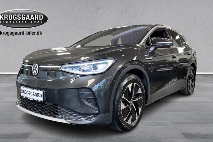 Grå VW ID.4 fra 2022 set udefra