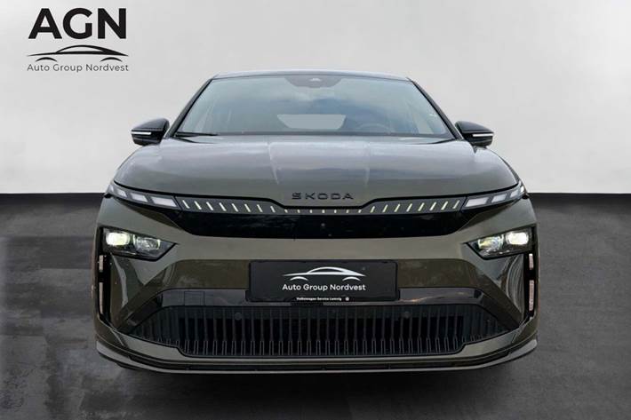 Grøn Skoda Enyaq fra 2026