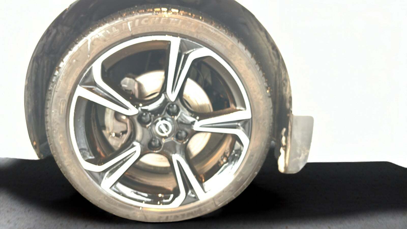 Hvid Opel Corsa fra 2021